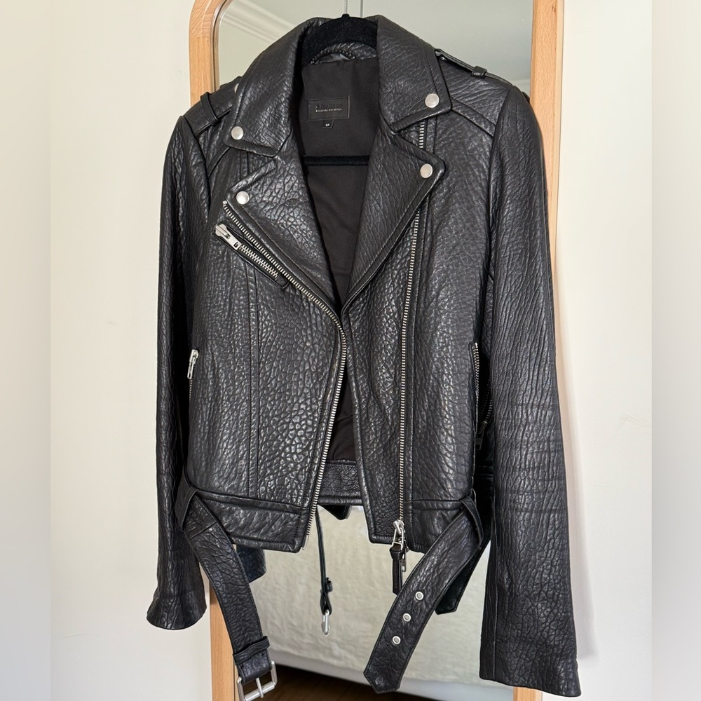 Mackage x Artizia Rumer Leather Jacket